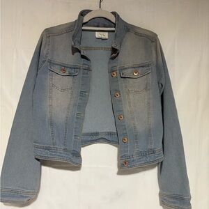 618 Six One Eight denim jean jacket sz small